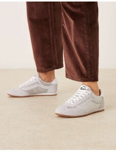 Vans Super Lowpro trainers in metallic grey and silver