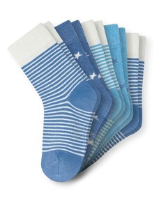 SCHIESSER Ponožky 'Stars' modrá / bílá
