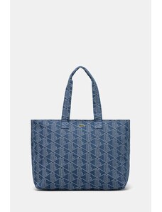 Carhartt WIP canvas graphic tote in blue