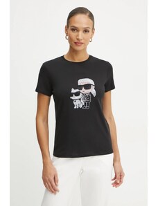 Bavlněné tričko Karl Lagerfeld IKON RS