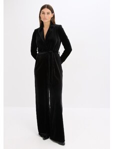 nike swoosh utility jumpsuit in black