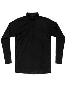 Pánské triko Devold Duo Active Merino 205 Z.Neck Man Black