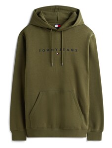 Tommy Jeans Mikina námořnická modř / olivová