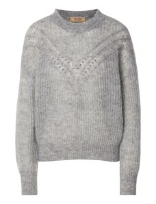MOS MOSH Svetr 'Sigva' šedý melír