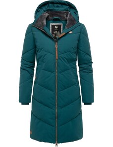 Ragwear Zimní kabát 'Rebelka' smaragdová