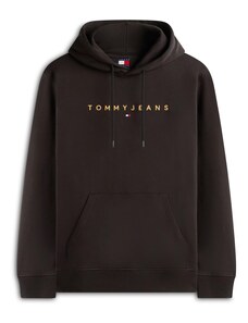 Tommy Jeans Mikina citronová / černá