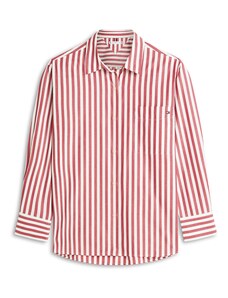 TOMMY HILFIGER Halenka 'Ess' režná / červená třešeň