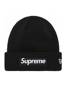 Supreme New Era Box Logo Beanie Cyan (FW25) - GLAMI.cz