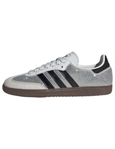 ADIDAS ORIGINALS Tenisky 'Samba' černá / stříbrná / bílá / offwhite