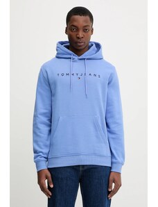 Tommy Jeans mikina s kapucí pánská bavlněná