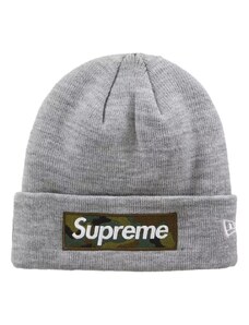 Supreme New Era Box Logo Beanie Cyan (FW25) - GLAMI.cz