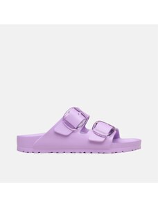Fialové narrow pantofle Birkenstock Arizona Big Buckle EVA