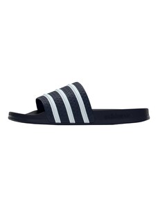 ADIDAS ORIGINALS Pantofle 'Adilette' modrá / bílá