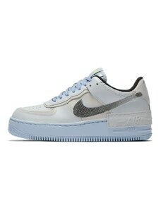 Nike Air Force 1 Low Shadow Pure Platinum Snakeskin Blue (Women's)
