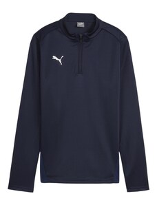 PUMA Funkční tričko tmavě modrá / bílá