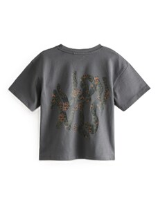 smALLSAINTS Tričko 'Orlando' umbra / tmavě šedá / olivová / černá