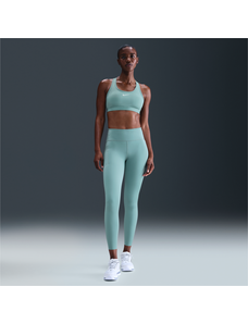 Nike Swift Women's High-Waisted 7/8 Running Leggings with Pockets - Green - Polyester