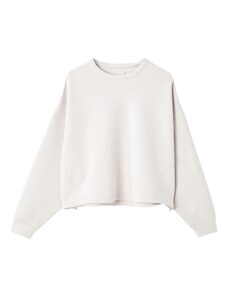 NIKE Sportovní mikina bílá