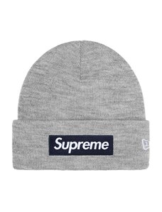 Supreme New Era Box Logo Beanie Cyan (FW25) - GLAMI.cz
