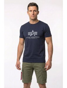 Alpha Industries Tričko Basic Big Logo T-Shirt rep.blue
