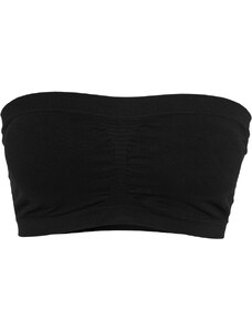 Černá dámská podprsenka Urban Classics Pads Bandeau