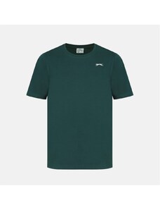 Slazenger Plain pánské tričko Forest Green