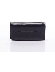 Ellini Dámská kožená peněženka Gentle Wave, černá