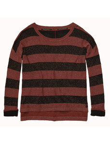 Maison Scotch Boxy Fit Knitted Sweater