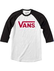 Vans TRIKO VAN CLAIC RAGLAN - bílá -