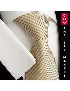 Hedvábná kravata Beytnur 140-3 béžová