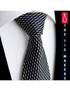 Designová kravata Beytnur 213-1 černá