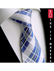 Beytnur 238-1 hedvábná kravata modrá