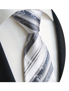 Luxusní modrošedá kravata Beytnur 221-2