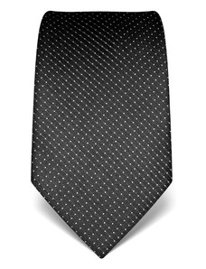 Vincenzo Boretti Luxusní antracit kravata s prošitím V. Boretti 21991