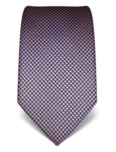 Modro růžová kravata Vincenzo Boretti 21989 - kohoutí stopa