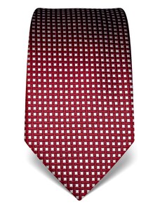 Elegantní kravata Vincenzo Boretti 21990 - červený čtvereček