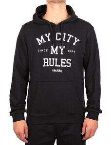 Iriedaily MIKINA IRIEDAIY MY CITY HOODED - černá -