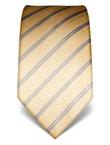 Strukturovaná kravata Vincenzo Boretti 21994 - žlutá