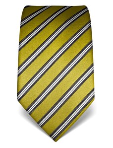 Pruhovaná kravata Vincenzo Boretti 21998 - jarní zelená