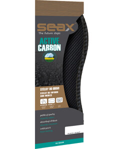 SEAX vložky do bot Active Carbon