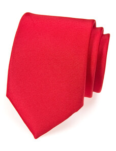 Avantgard Červená matná kravata