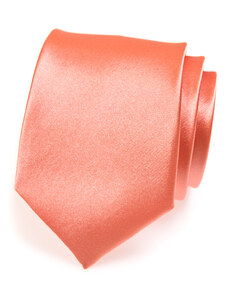 Avantgard Lososová jednobarevná lesklá kravata