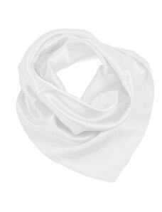 Šátek jednobarevný - bílý