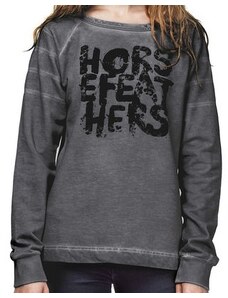 Mikina Horsefeathers Lea washed black