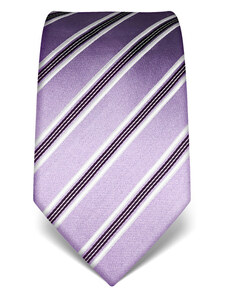 Elegantní kravata Vincenzo Boretti 22006 - fialová s pruhem