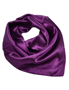 Šátek jednobarevný - tmavě fialový