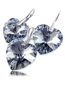 Šperky LAFIRA Style Stříbrná souprava srdce Light Chrome
