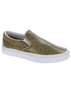 vans Dámské boty classic slip-on (embossed stingray) tan