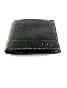 Klasická pánská kožená peněženka značky Lagen - černá