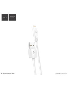 Kabel USB-A/Lightning pro iPhone a iPad - Hoco, X1 White 300cm